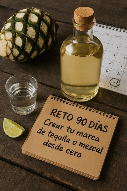 Cómo funciona el Reto 90 Días para crear tu marca de tequila o mezcal desde cero