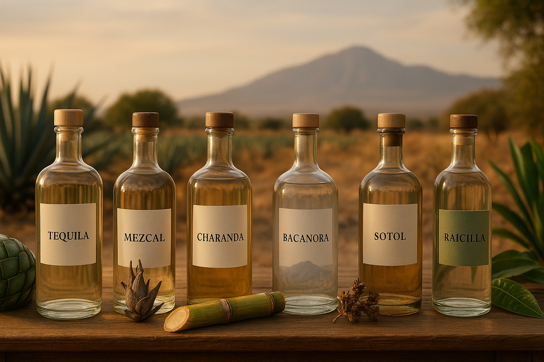 ¿Tequila, mezcal, charanda, bacanora, sotol o raicilla? Cómo elegir