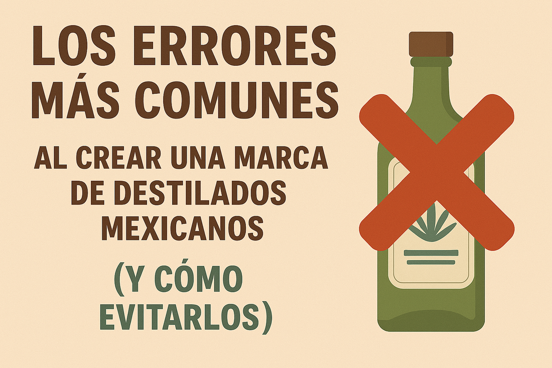 Los errores más comunes al crear una marca de destilados mexicanos (y cómo evitarlos)