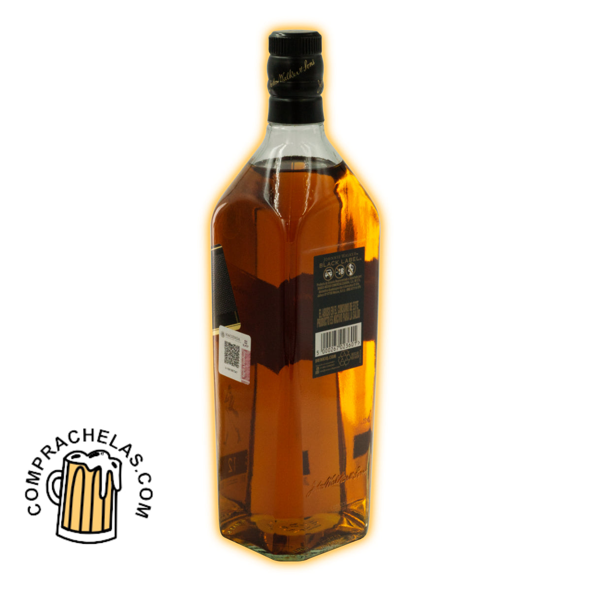 Experience the Luxury of Johnnie Walker Black Label Whiskey at CompraChelas and CompraTequila