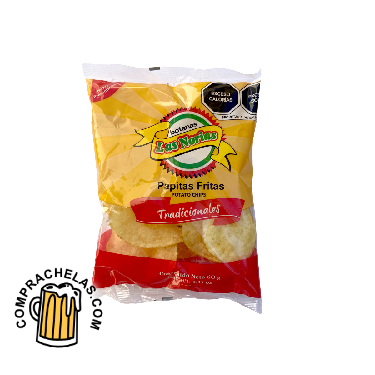 Papas Fritas Tradicionales Las Norias: Crujientes Delicias Premium, ¡Disfruta el Sabor Auténtico!