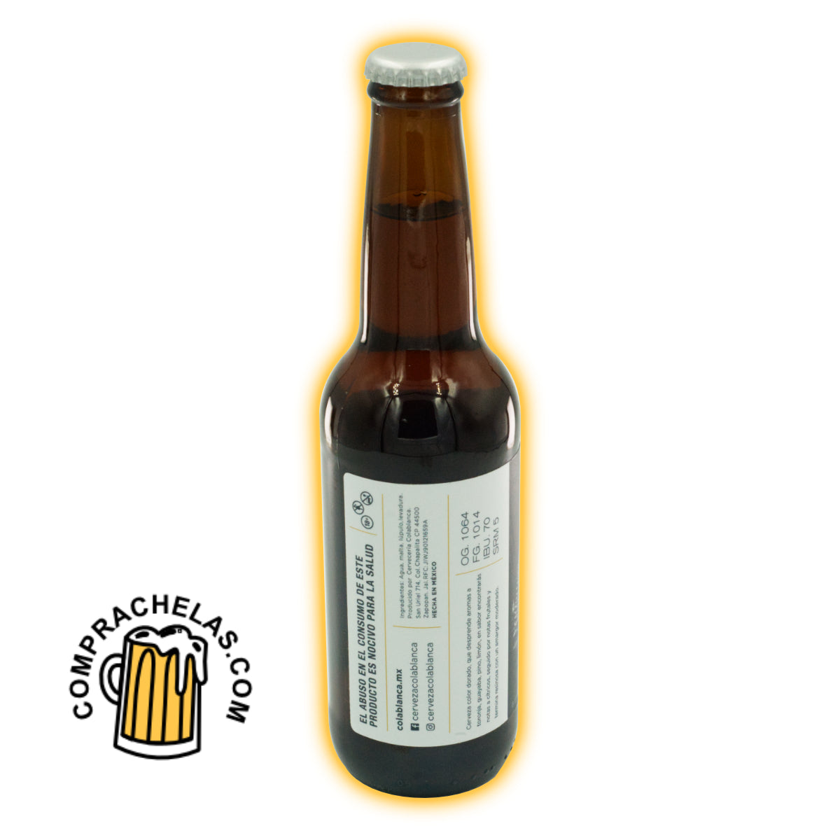 Colablanca Montaña: Cerveza IPA India Pale Ale de sabor exquisito