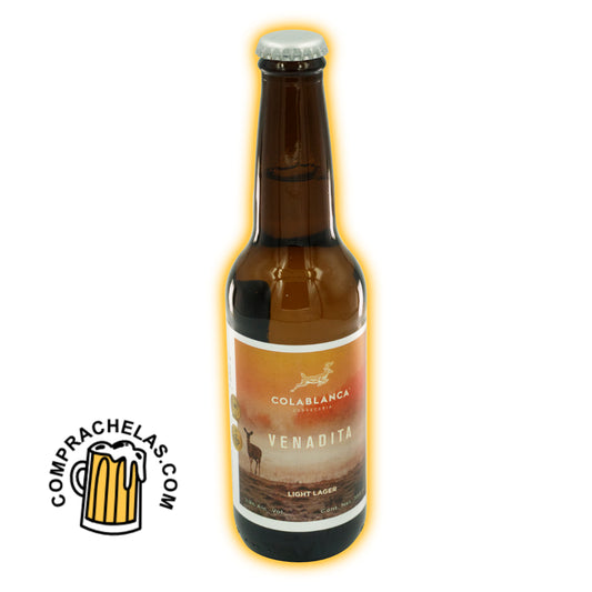 Colablanca Venadita: Cerveza Light Lager Ganadora de 2 Medallas de Oro