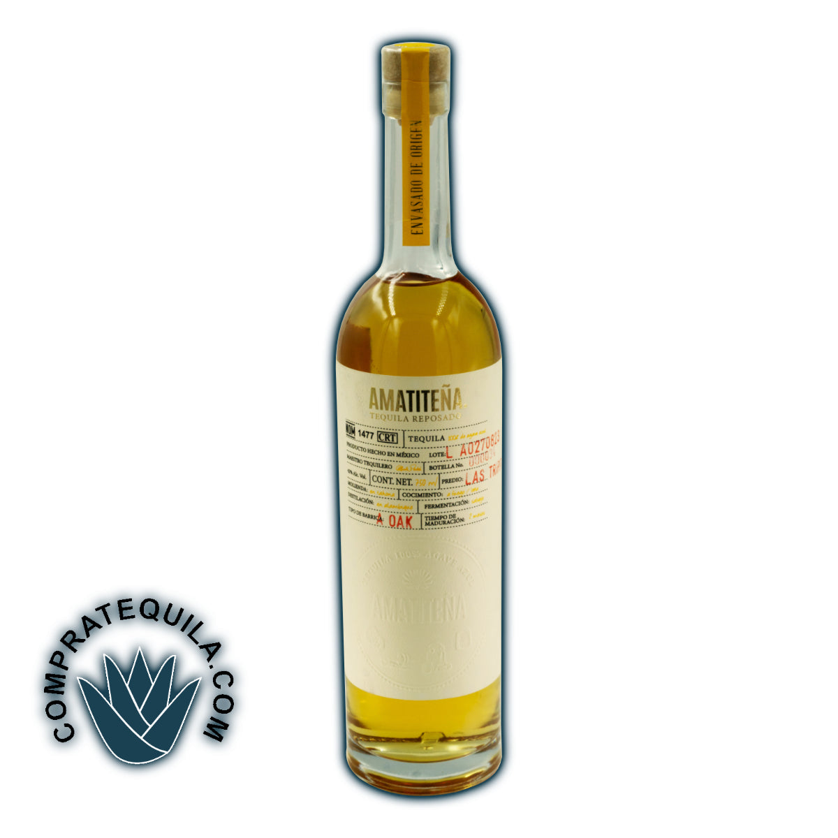 Discover the Soul of Amatitán: Amatiteña Reposado Tequila at Compratequila.com