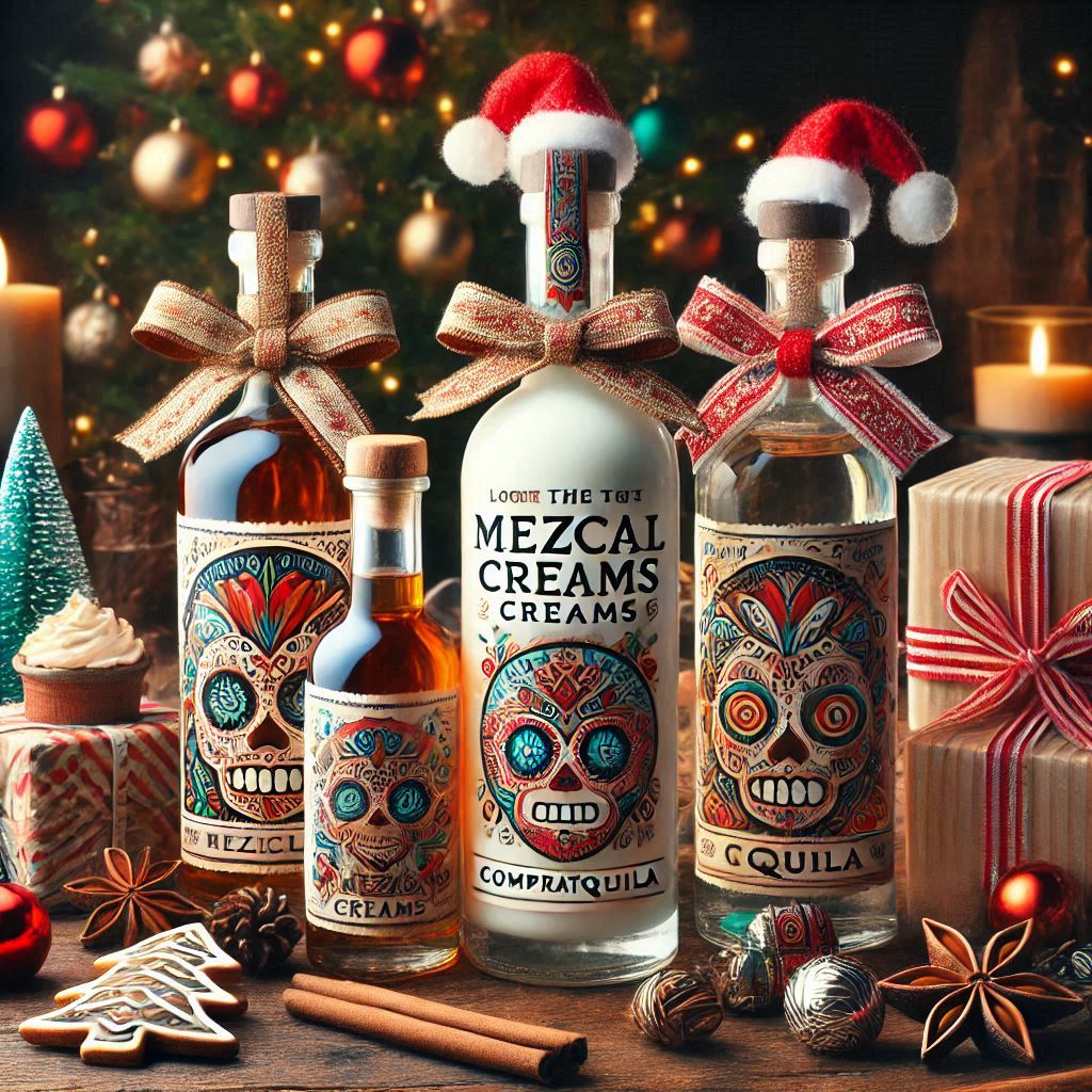 ¿Buscas un Regalo Único? Prueba las Mejores Cremas de Mezcal Navideñas | CompraTequila.com