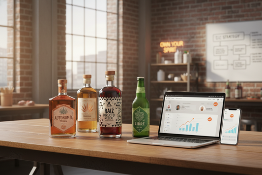 Cómo comercializar tu marca de tequila, mezcal o cerveza sin intermediarios costosos