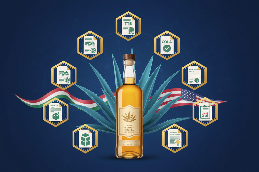 Los 25 Documentos que Necesitas para Exportar Tequila a Estados Unidos