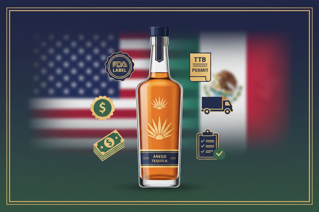 Cuánto Cuesta Exportar Tequila a USA en 2026