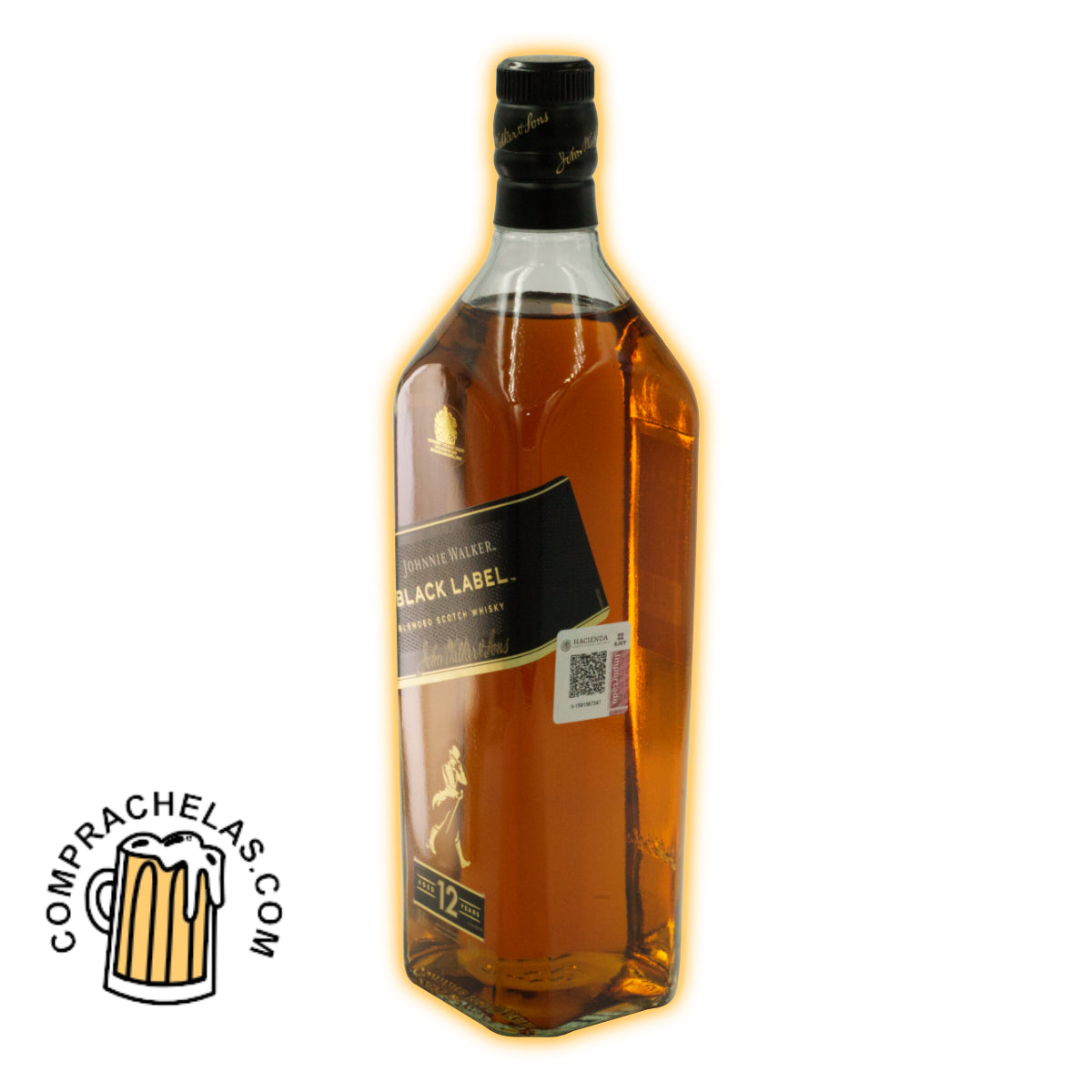Experience the Luxury of Johnnie Walker Black Label Whiskey at CompraChelas and CompraTequila