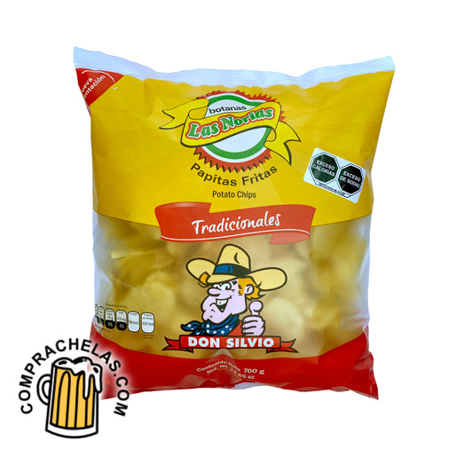 Las Norias French Fries: Open the Bag to Greatness, 700 grams of Irresistible Flavor, Premium Quality and Less Fat