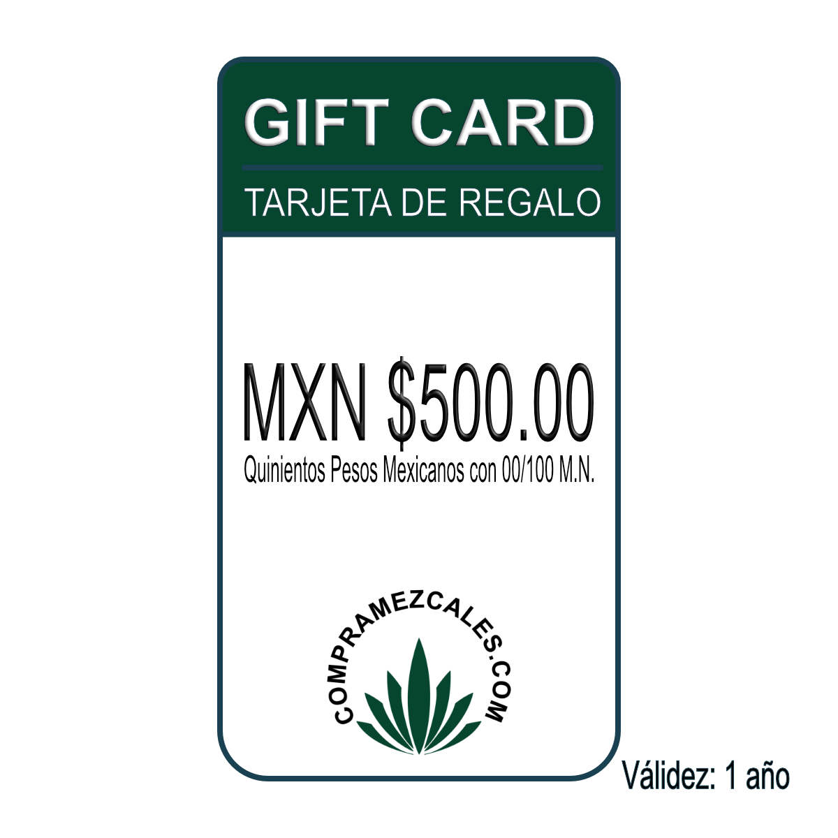 Tarjeta de Regalo CompraMezcales: La Mejor Experiencia de Compra de Mezcal y Más