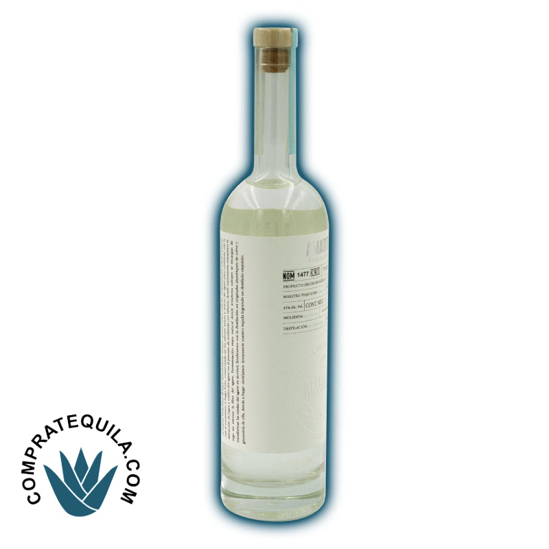 Amatiteña Blanco Tequila: Purity without additives in every sip, available at Compratequila.com