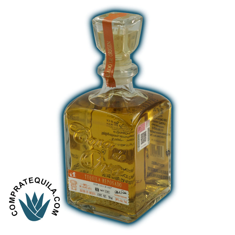 Tequila Cava de Oro Reposado: Una experiencia de sabores exquisitos y exclusivos