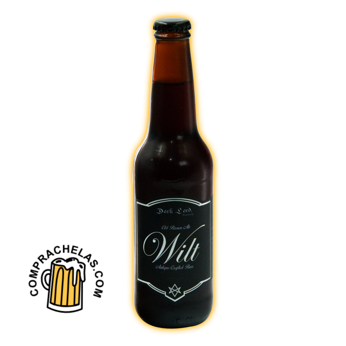 Cerveza "Wilt" Drink what thou Wilt de Dark Lord Brewery: Una English Southern Brown Ale Única